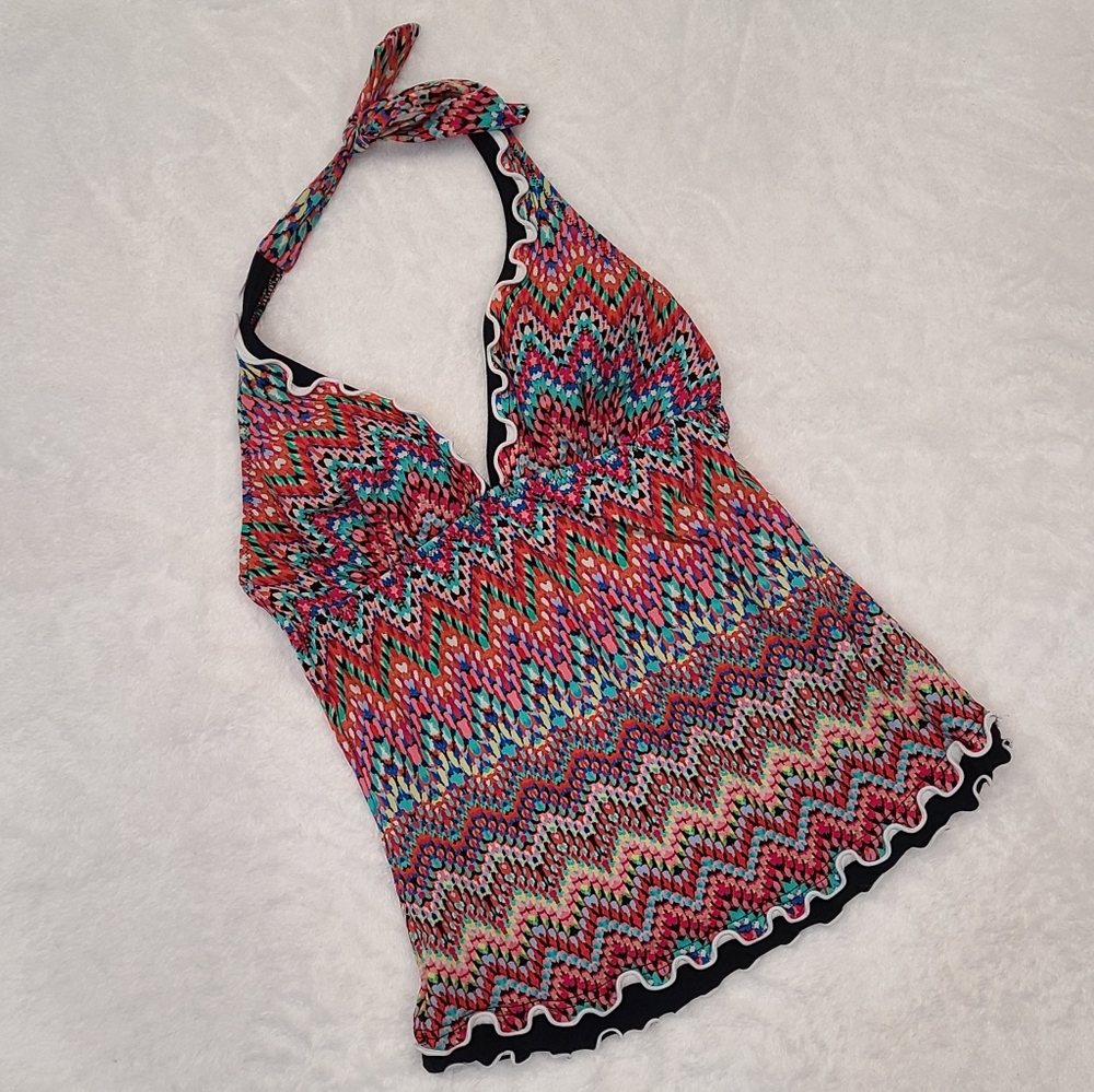 Profile by Gottex Halter Tankini Top